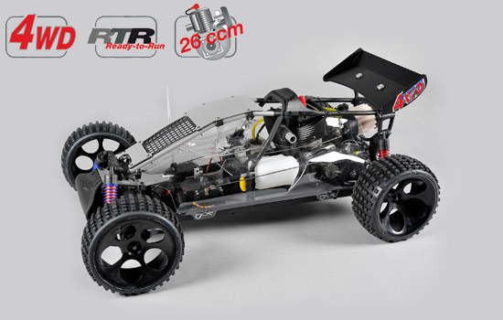 FG Buggy WB535 4WD RTR glask.